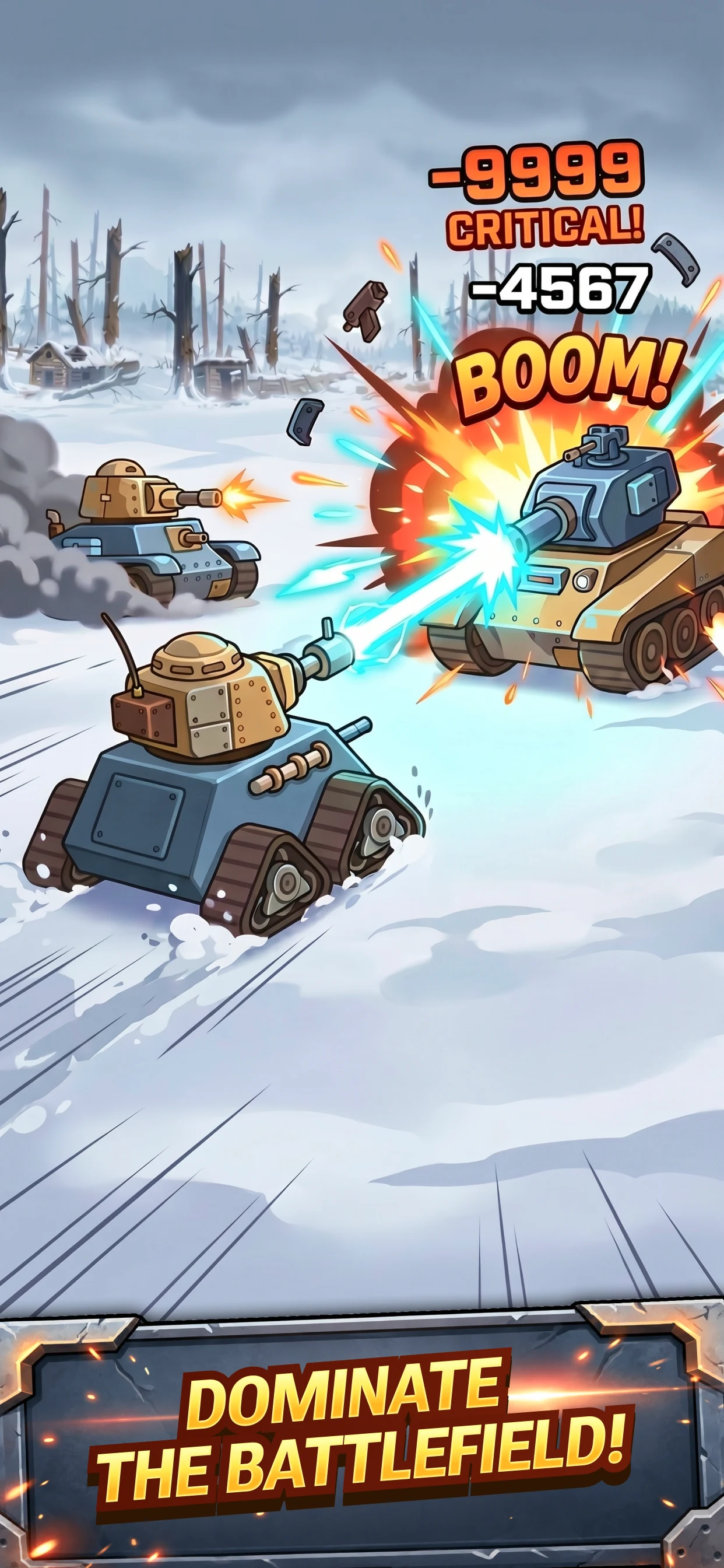 Steelborn: Tank Idle RPG screenshot